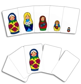 Trickkarten Matrioshcard